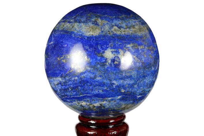 Polished Lapis Lazuli Sphere - Pakistan #149371